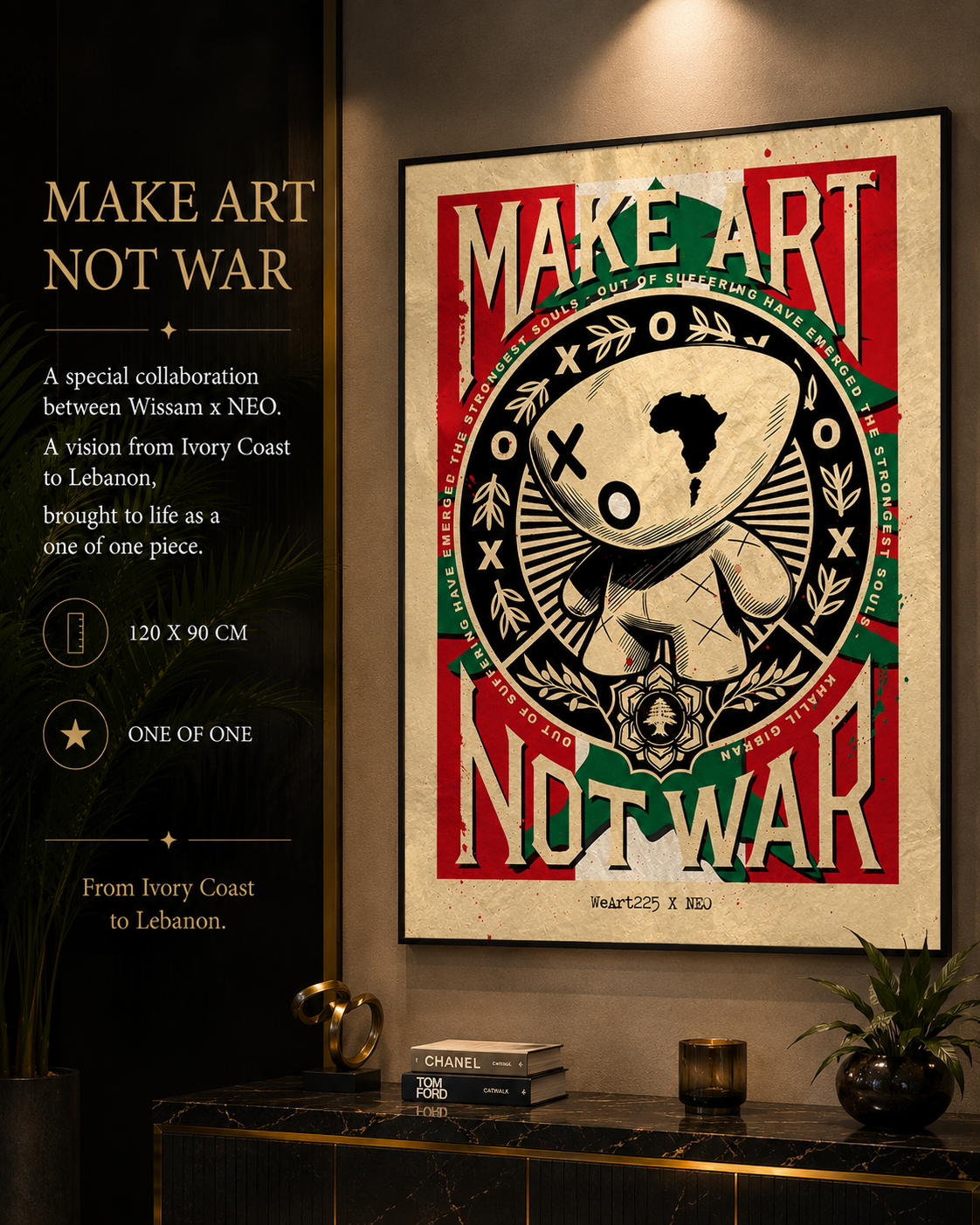 Make art not war