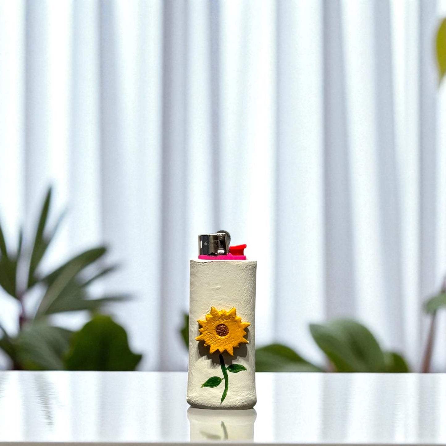 Lighter Case Sunflower