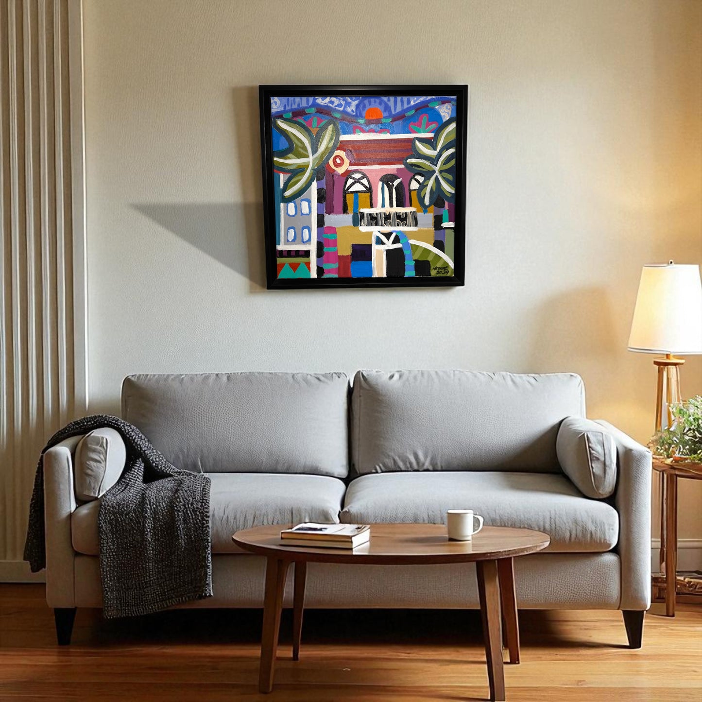 Painting Geometric House 2