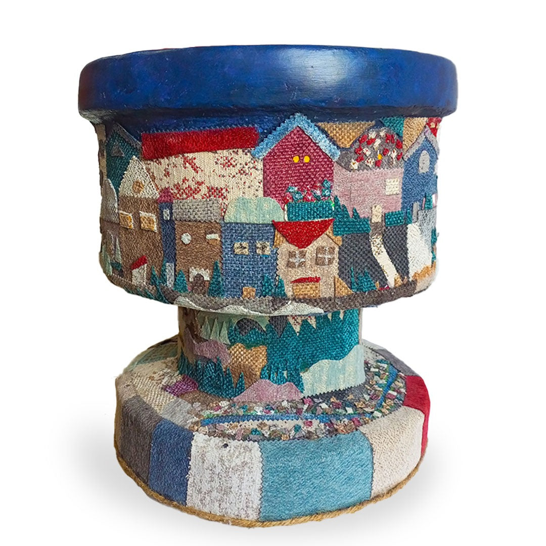 Woven Tales - Hand made Stool / Table