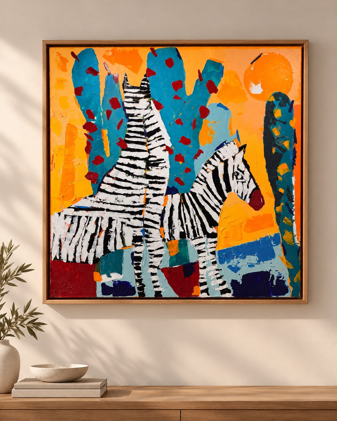 Zebras and cacti