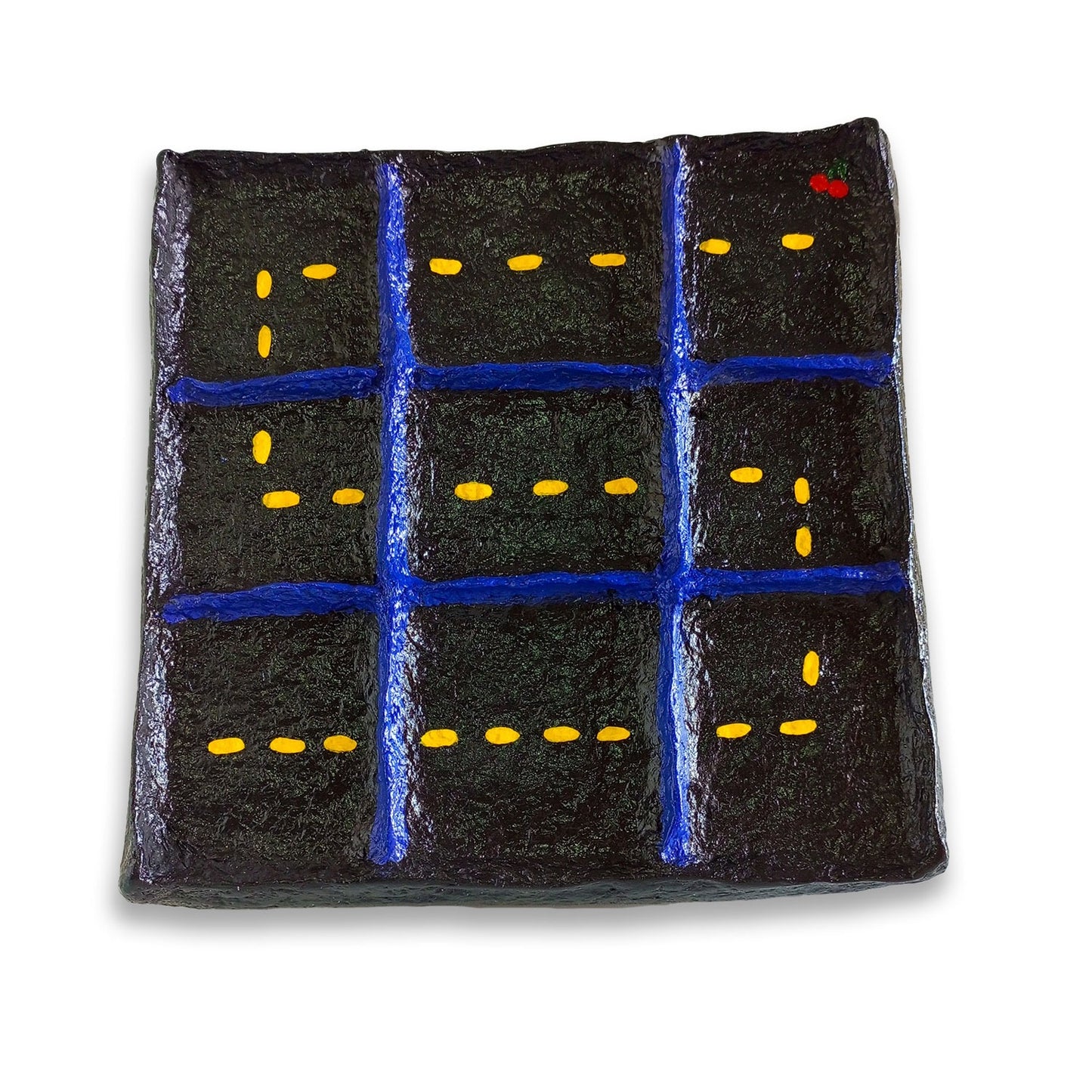 Pac vs Ghosts: Retro Tic-Tac-Toe Game Board