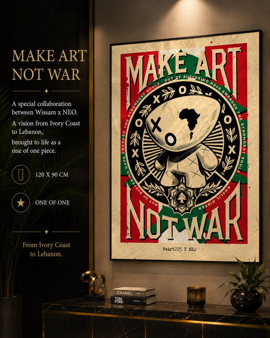 Make art not war