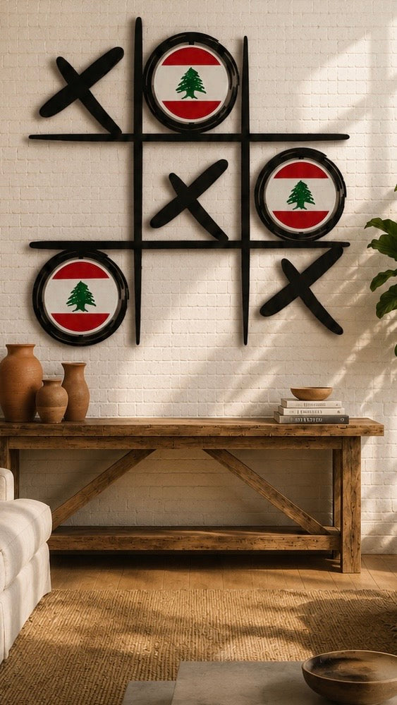Lebanese XO on the wall