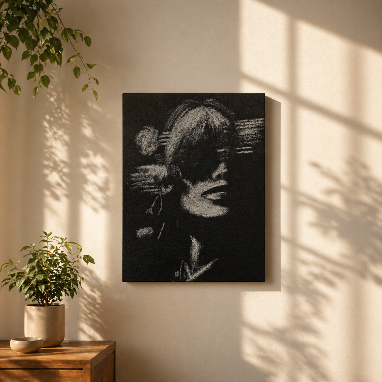 Flower face