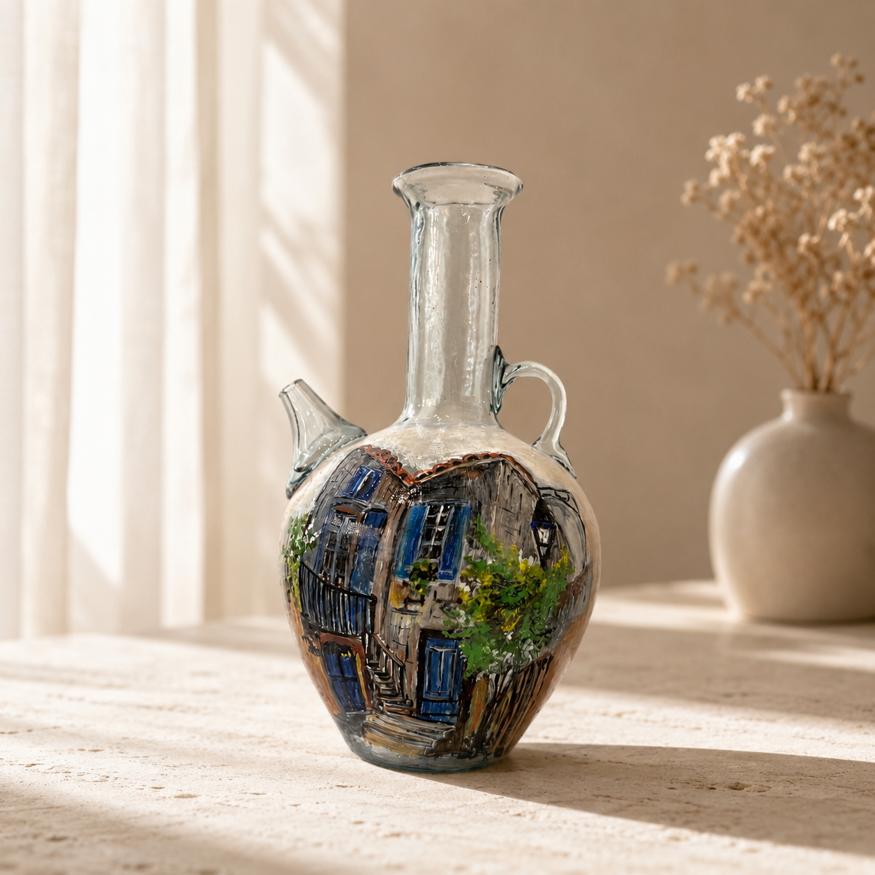 Handpainted Pitcher