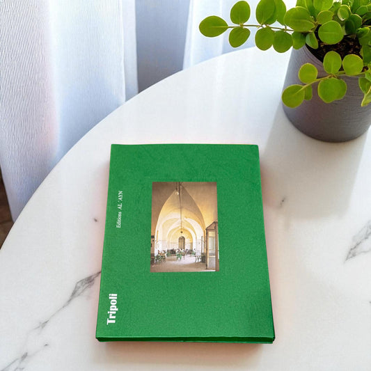 Green book titled 'Tripoli' 