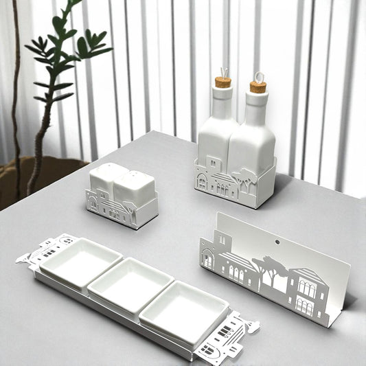 OIL/VIN-SALT/PEPPER-NAPKINS-STARTERS