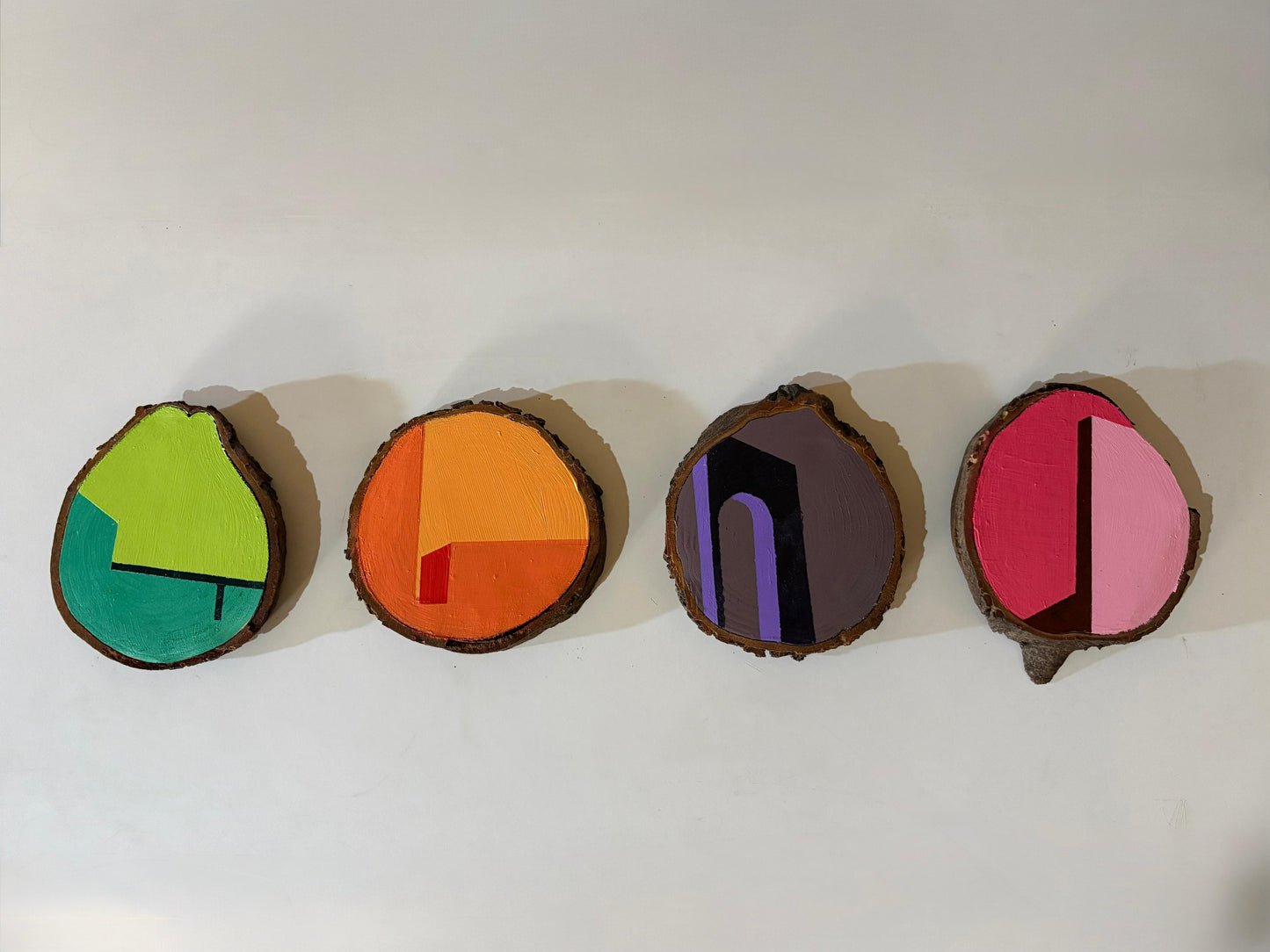 Hanging circles perspective