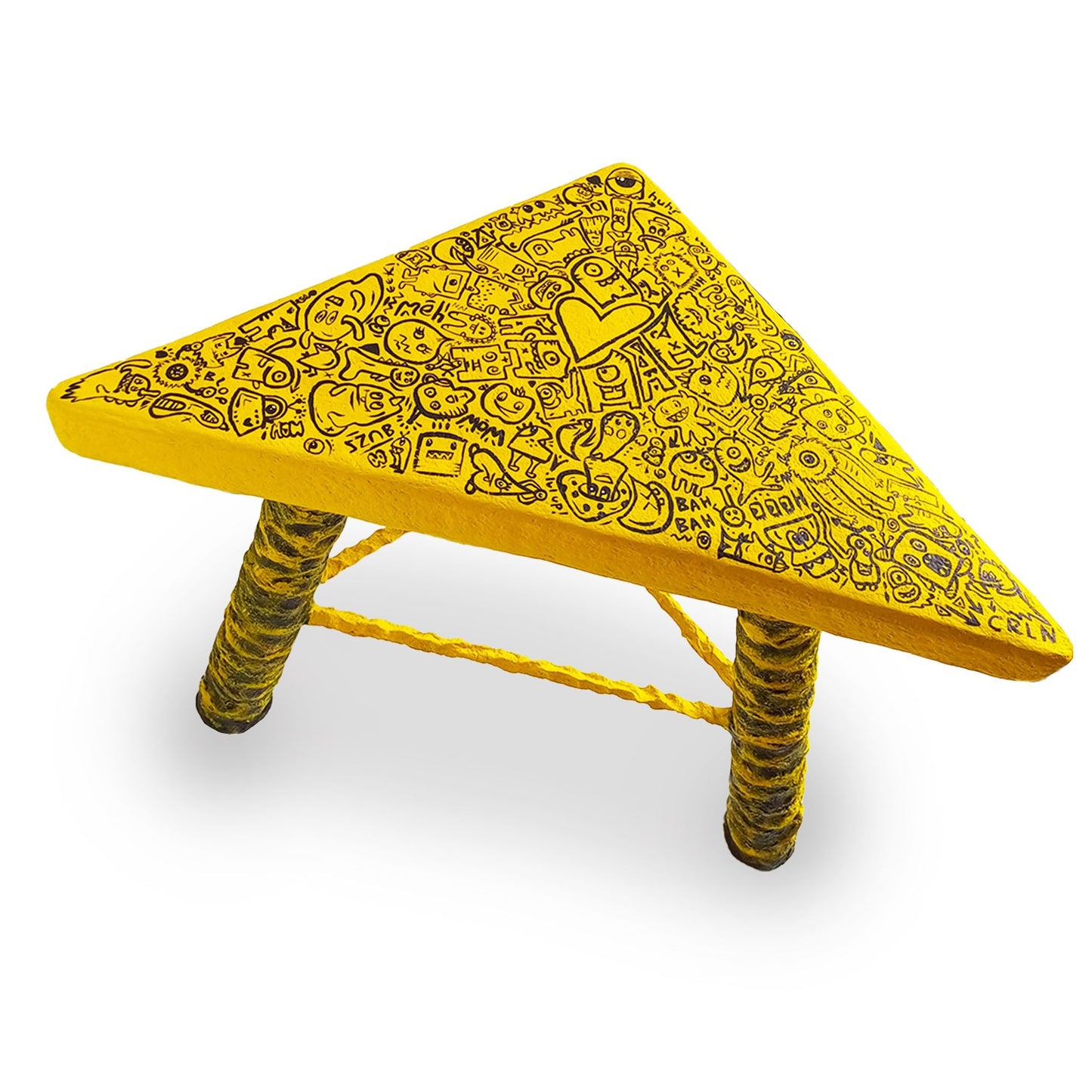 Monsters and Friends - Hand made Stool / Table