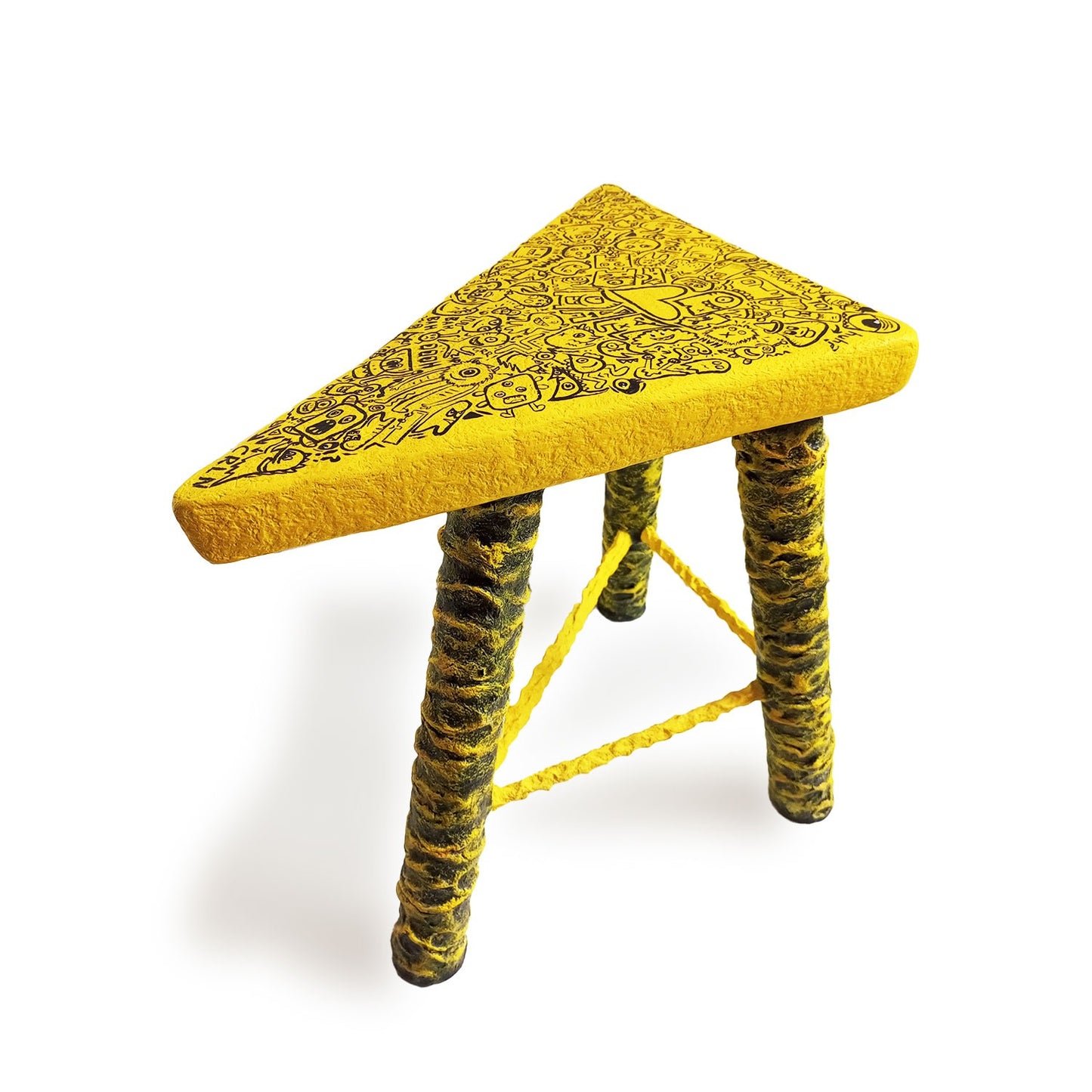 Monsters and Friends - Hand made Stool / Table