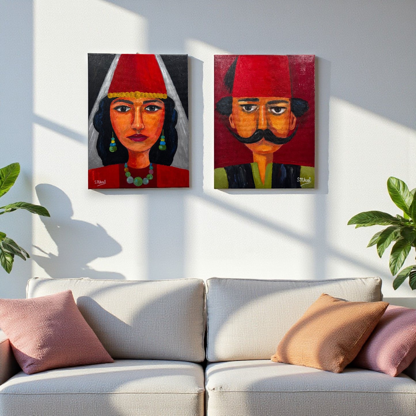 Makhoul and Wife (couple)