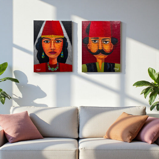 Makhoul and Wife (couple)