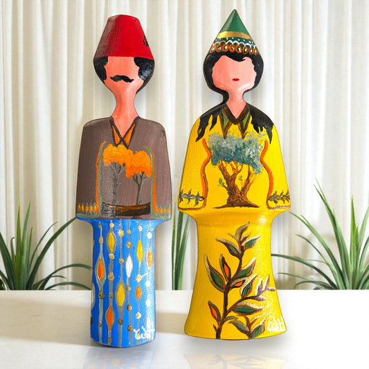 Pepoling Couple (without gold leaf - 2 pcs)
